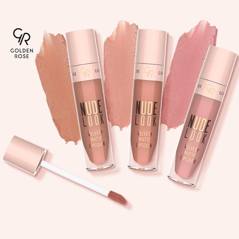 رژ لب نود لوك مايع گلدن رز