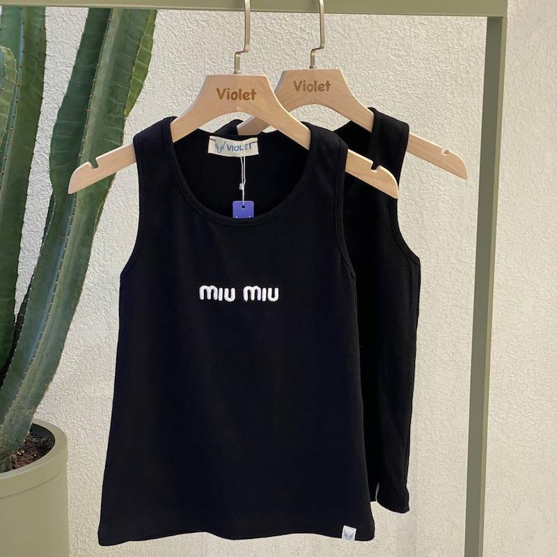 تاپ کبریتی گلدوزی miumiu