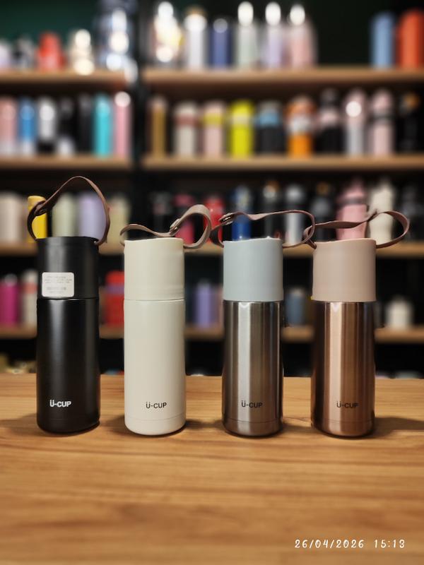 فلاسک 250 میل بندار سیلیکونی استیل 304 u-cup