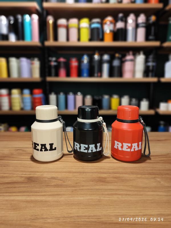 فلاسک 550 میل آویزدار استیل 316 REAL