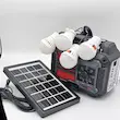 سیستم روشنایی و پاوربانک خورشیدی دیپ کینگ مدل DK802SL