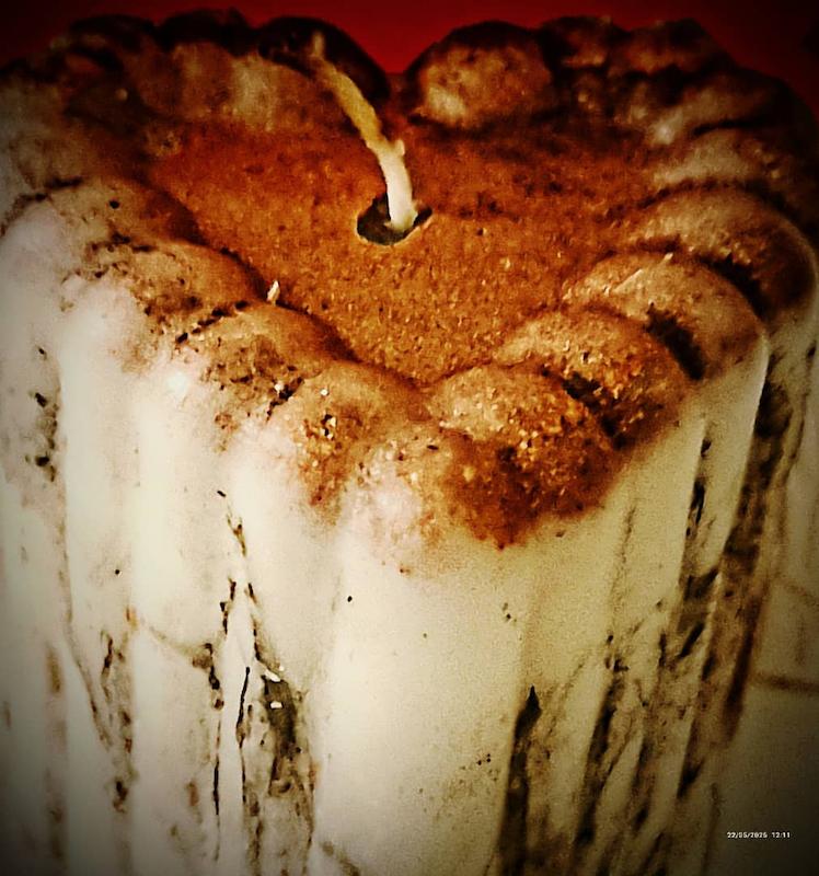 شمع طرح قلب