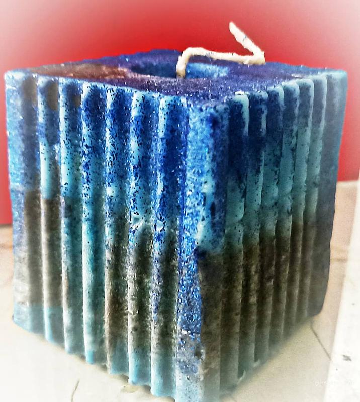 شمع مربعی  شاین