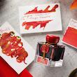 شیشه جوهر خودنویس هربین J.Herbin Rouge Hematite 1670 قرمز