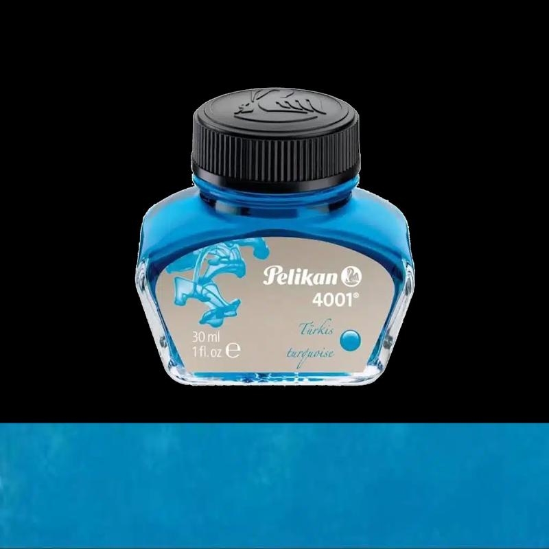 شیشه جوهر خودنویس پلیکان Pelikan 4001 آبی روشن