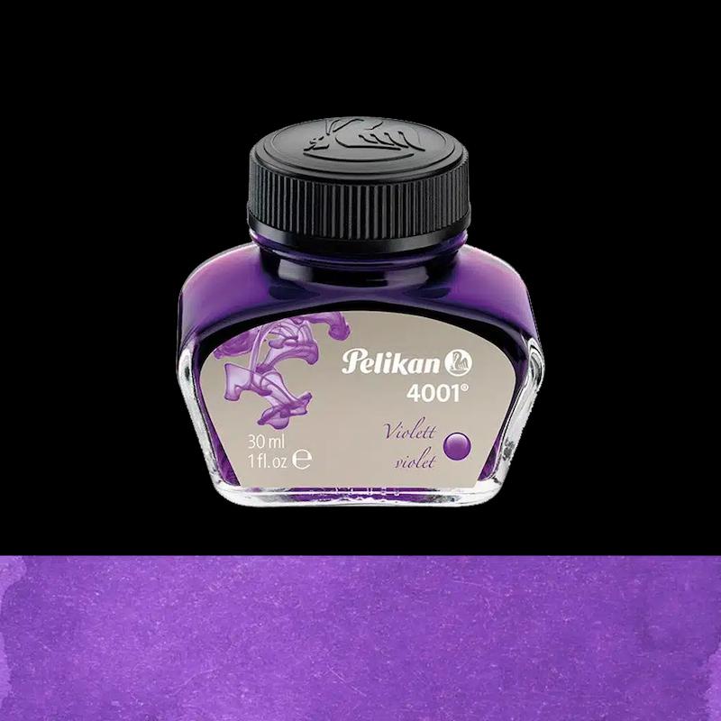 شیشه جوهر خودنویس پلیکان Pelikan 4001 بنفش