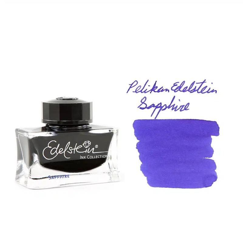 شیشه جوهر خودنویس پلیکان Pelikan Edelstein Sapphire سرمه ای