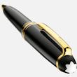 خودکار Montblanc Meisterstuck مشکی گیره طلا