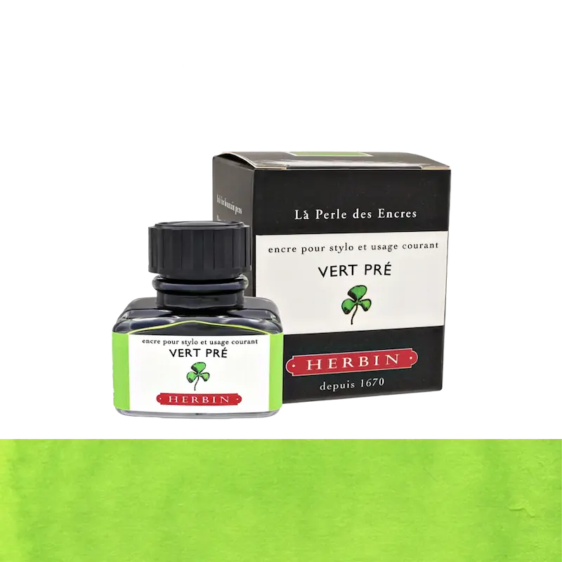 شیشه جوهر خودنویس J.Herbin Vert Pre سبز سبزه زار