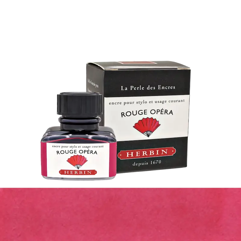 شیشه جوهر خودنویس هربین J.Herbin Rouge Opéra قرمز