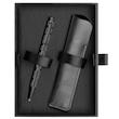 ست خودکار کرن داش Ecridor و جاقلمی چرمی مدل Black Lines