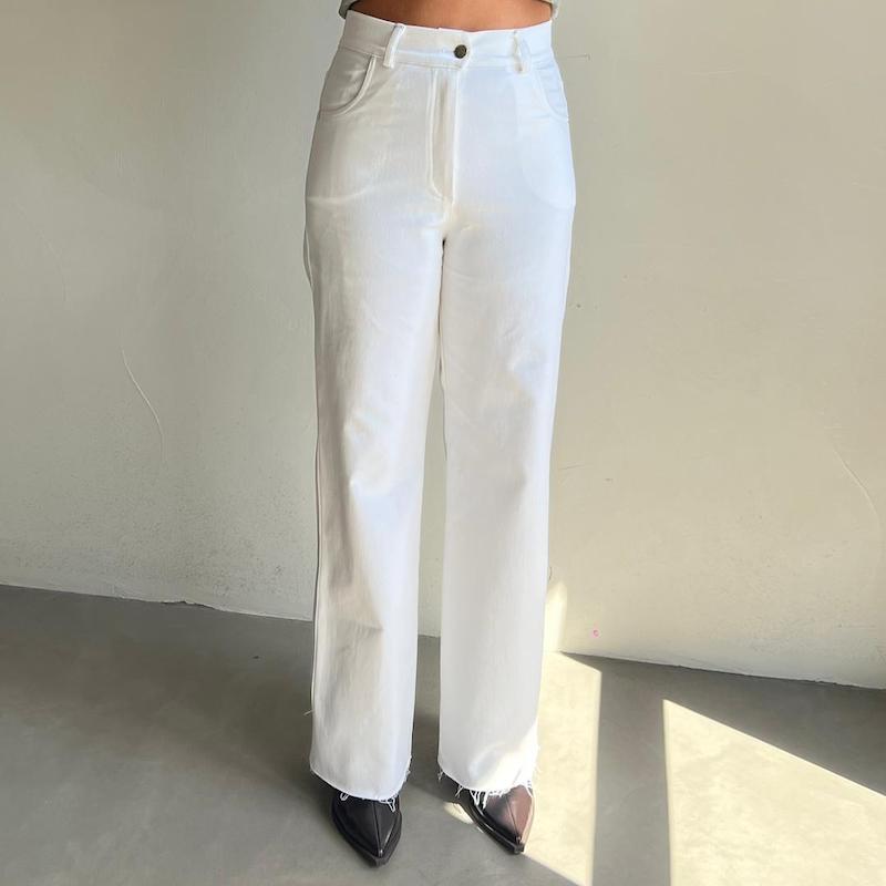 شلوار white