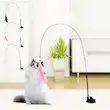 اسباب بازی گربه چسبونکی قابل اتصال به سطوح پردار