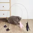 اسباب بازی گربه چسبونکی قابل اتصال به سطوح پردار