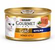 کنسرو گربه گورمت گلد gourmet gold با طعم بوقلمون ۸۵ گرمی