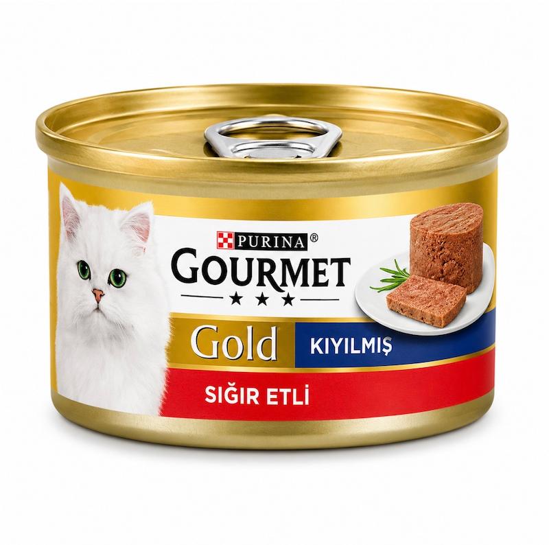 کنسرو گربه گورمت گلد با طعم گوشت گاو Purina Gourmet Gold Beef