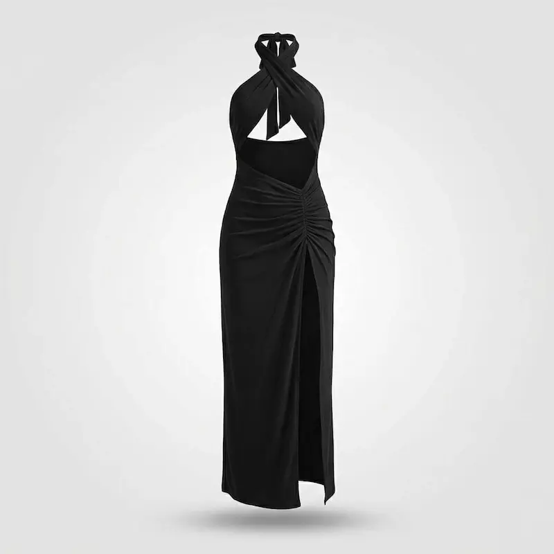 ست دوتیکه دامنی رنگ مشکی