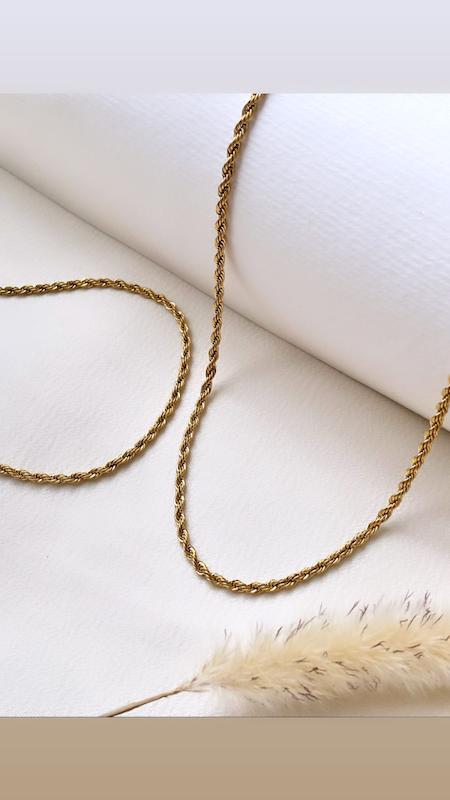 دستبندو گردنبند طنابي