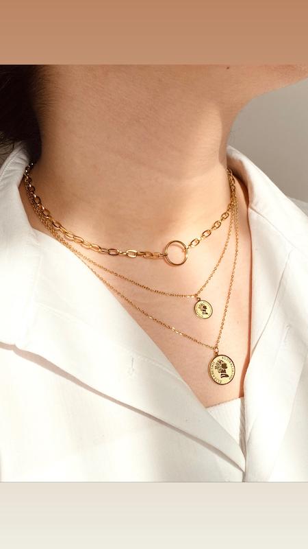 گردنبند  اليزابت سه لاين