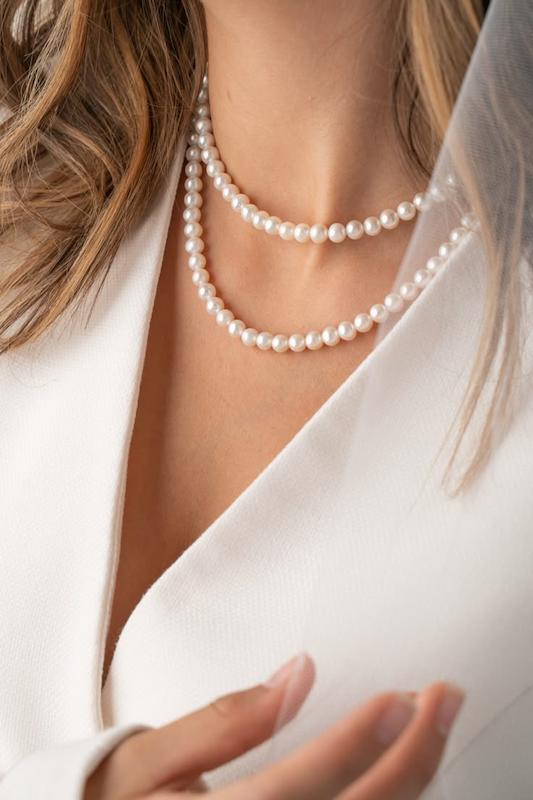 گردنبند مرواريد دولاین