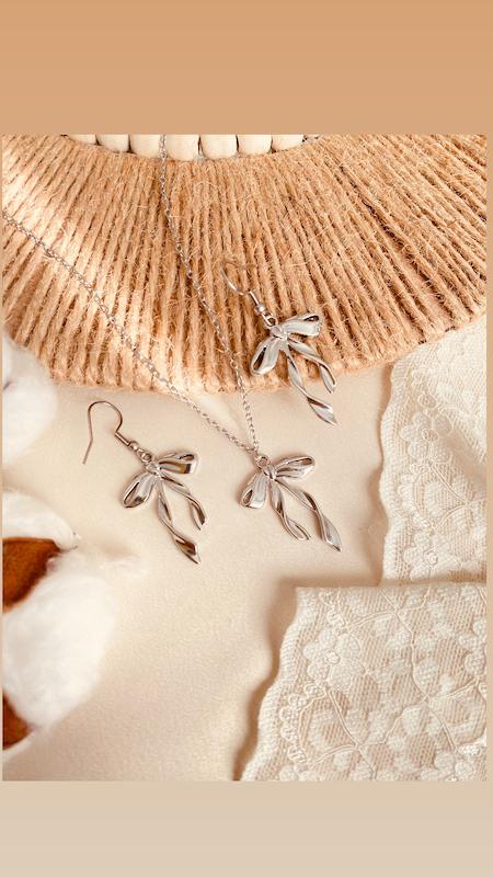 نيم ست پاپيون سه بعدی