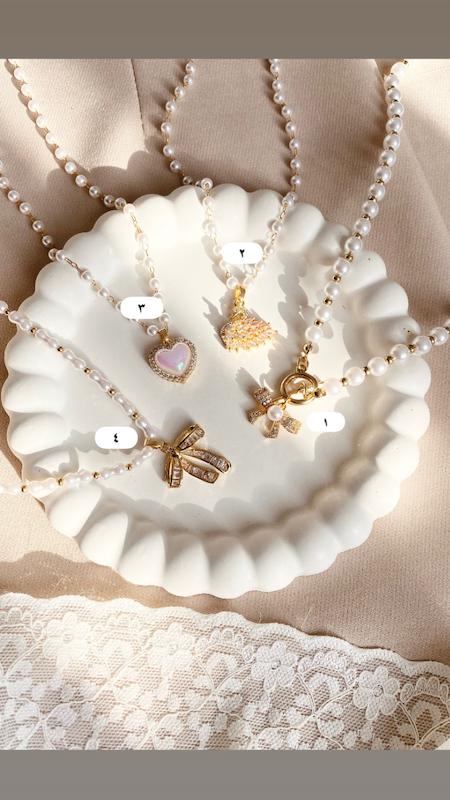 گردنبند هاي مرواريد جواهري