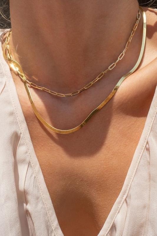 گردنبند دولاین هرمس و ماري