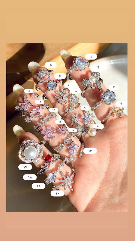 انگشترهای  جواهري 