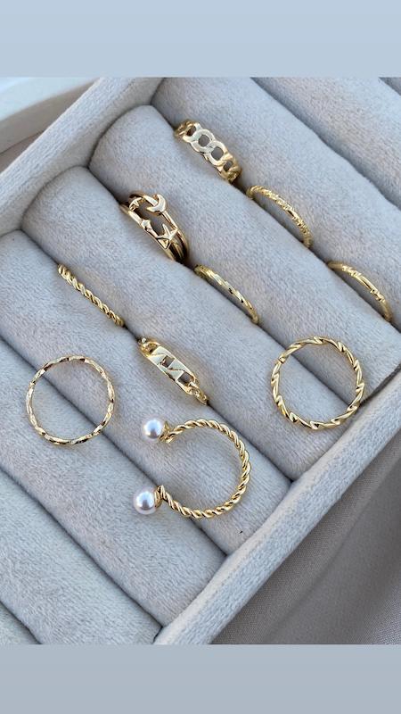 پک انگشتر مرواريد 