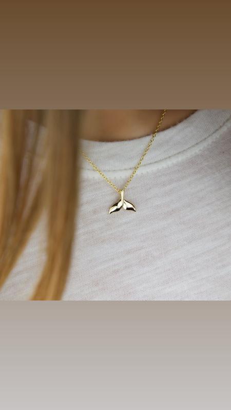 گردنبند دم وال برجسته