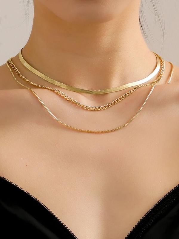 گردنبند سه لاين محبوب