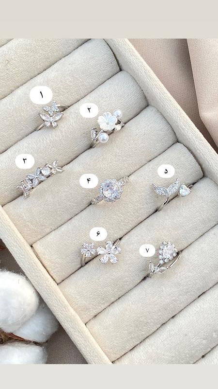 انگشترهای  جواهري 