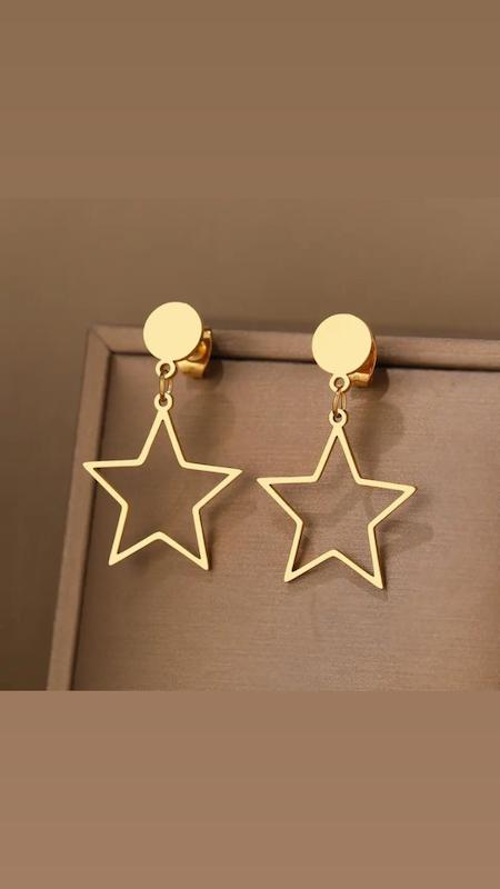 گوشواره ستاره آویز 