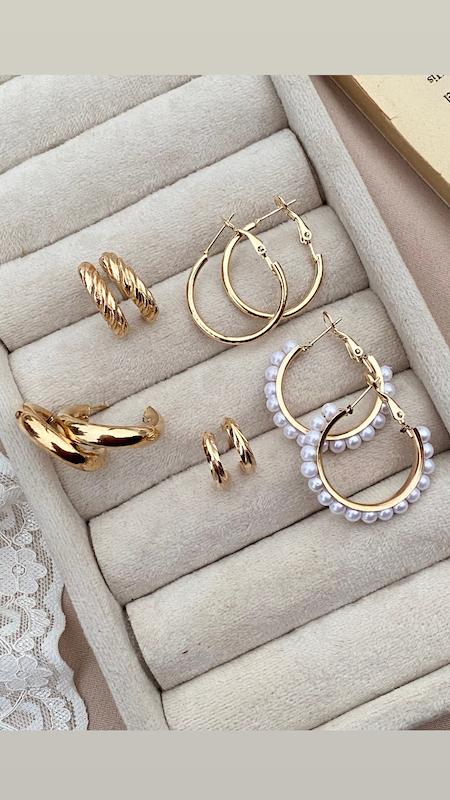 پك گوشواره مرواريدي