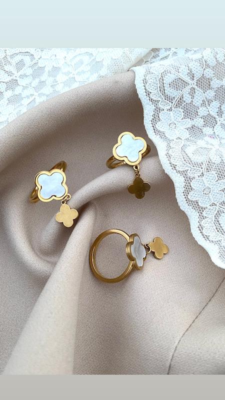 انگشتر  ونکلیف صدفی