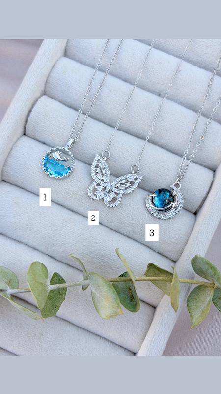 گردنبند هاي جواهری نقره ای