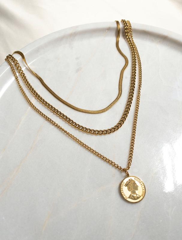 گردنبند 3لاين كارتيه ماري اليزابت