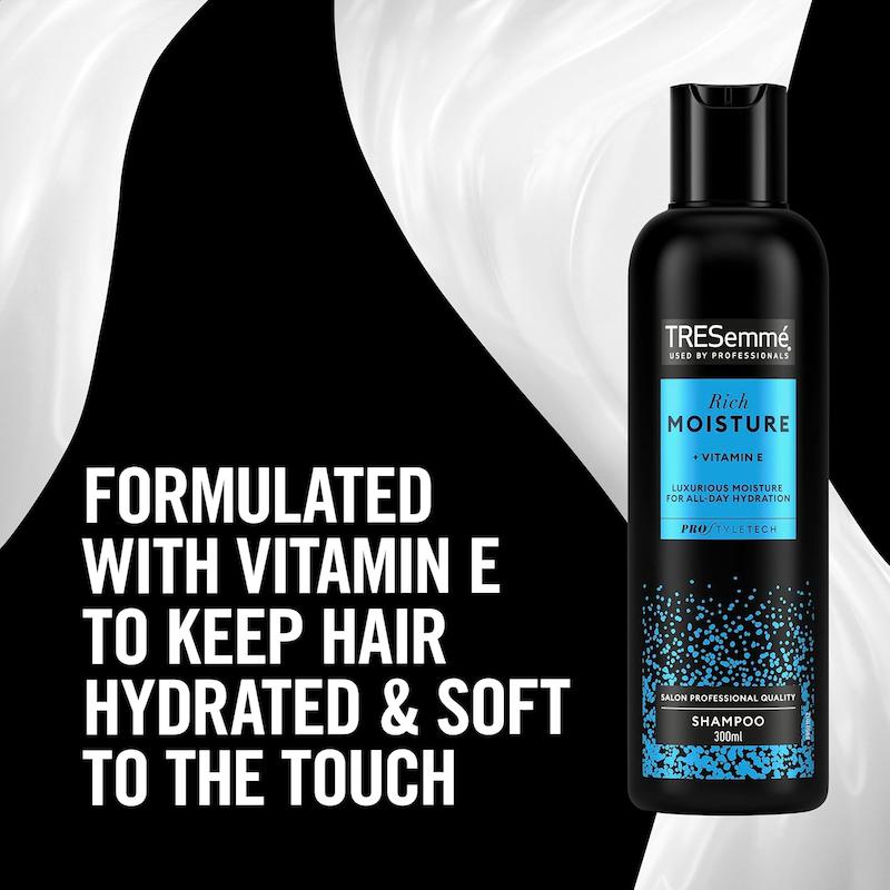 شامپو ترزمه آبرسان Rich Moisture آبرسان حجم 300 میلی‌لیتر
