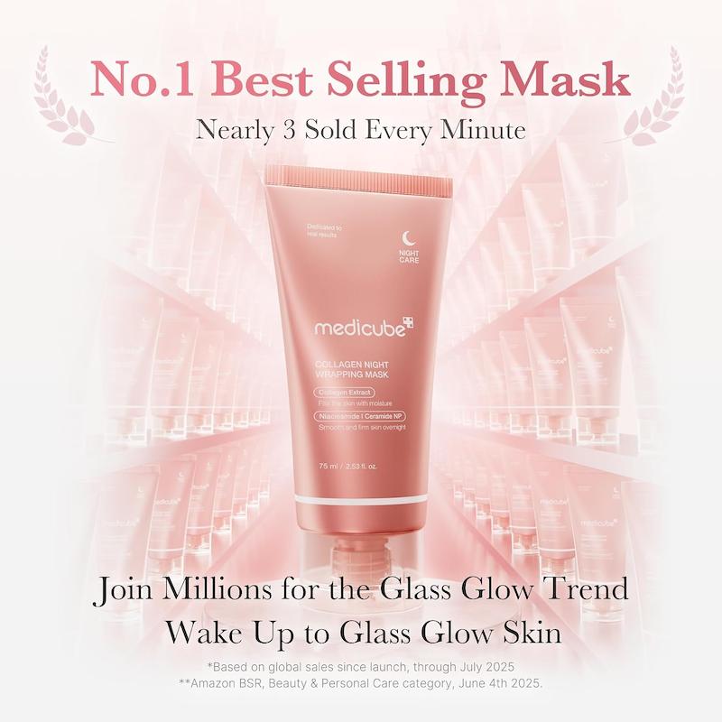 ماسک شب کلاژن مدیکیوب (Medicube Collagen Night Wrapping Mask)