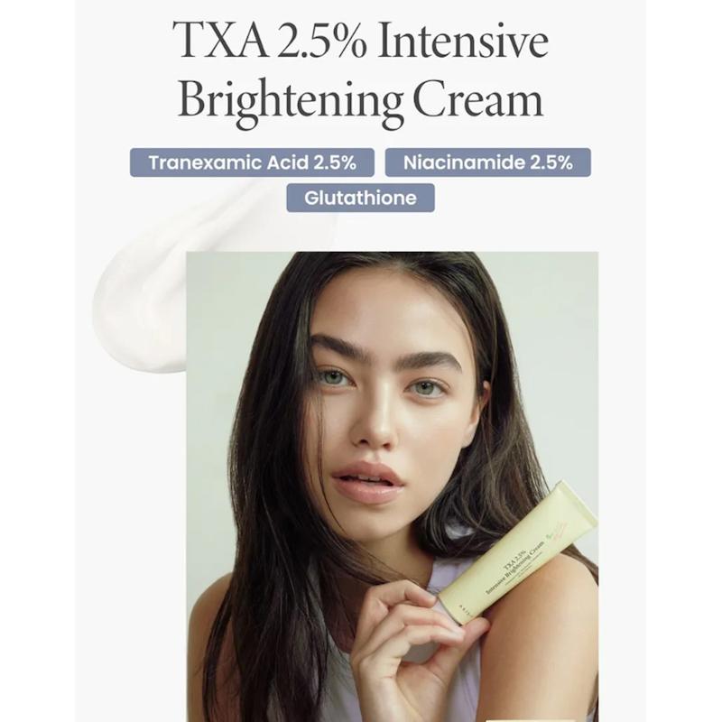 کرم ضدلک و روشن کننده TXA 2.5% اکسیس‌وای (AXIS-Y TXA 2.5% Intensive Brightening Cream)