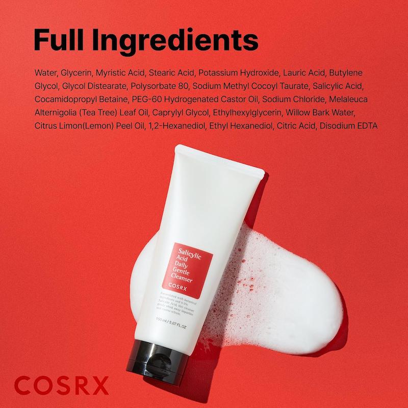 شوینده سالیسیلیک اسید کوزارکس | COSRX Salicylic Acid Daily Gentle Cleanser