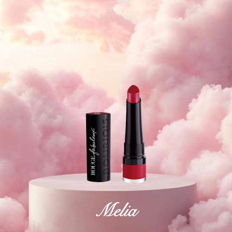 رژ لب بورژوا Rouge Fabuleux شماره 12 – Beauty and the Red