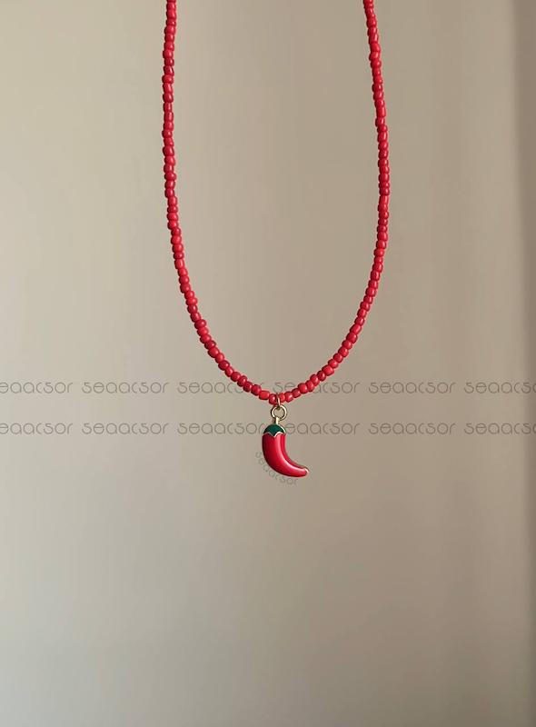 گردنبند منجوق فلفل