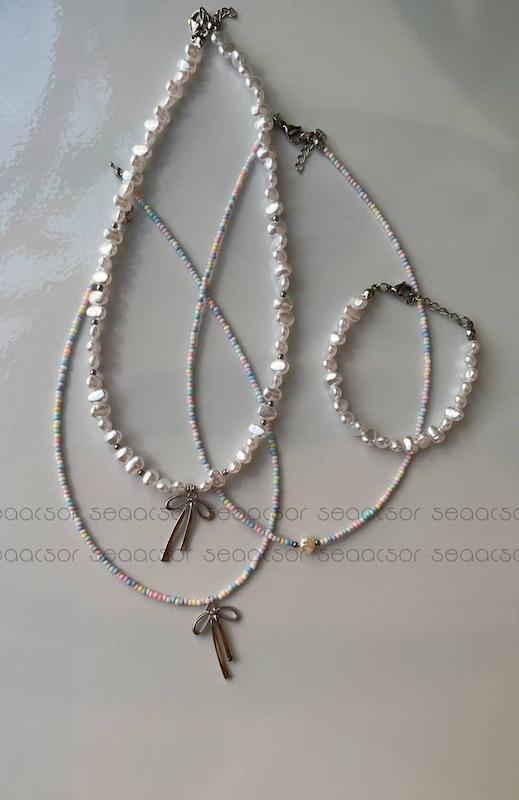 گردنبند منجوق پاپیون