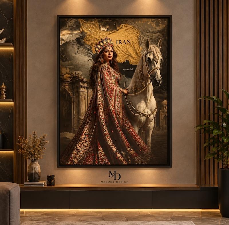 تابلو دیواری رزین 