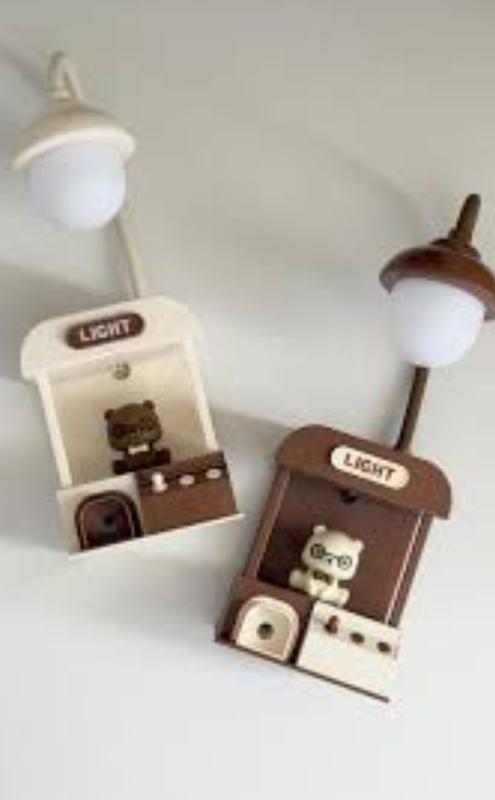 چراغ خواب و مطالعه رومیزی طرح عروسک خرسی