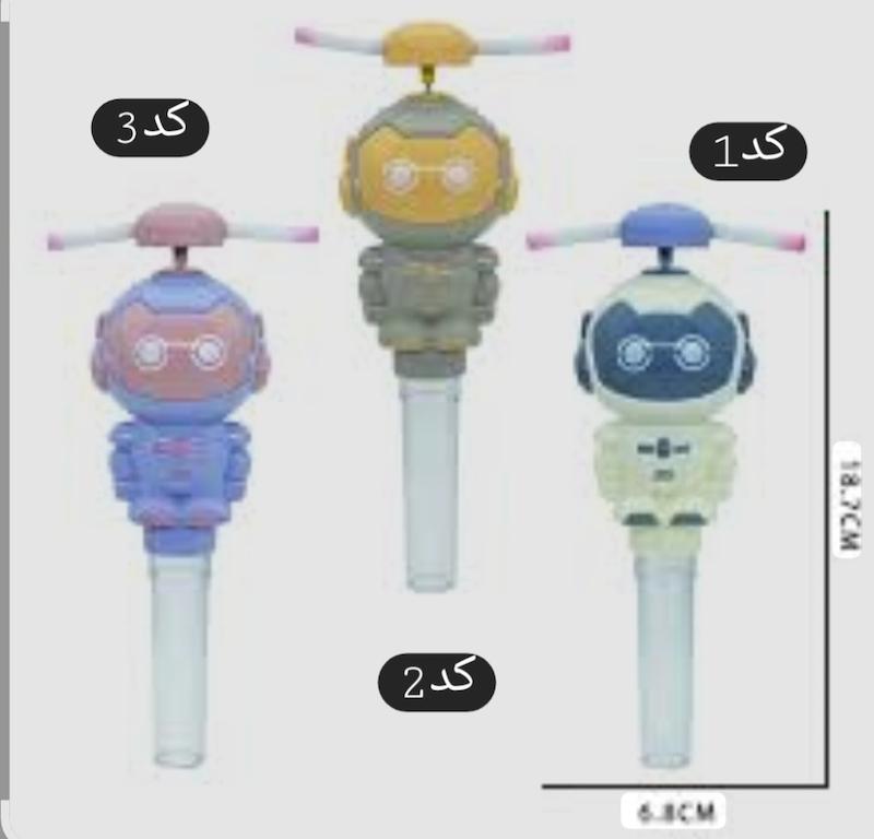 اسباب بازی ربات حباب ساز 