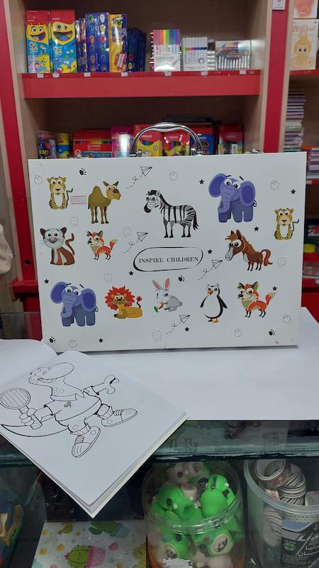 ست رنگ آمیزی و نقاشی جعبه ای (سایز بزرگ)