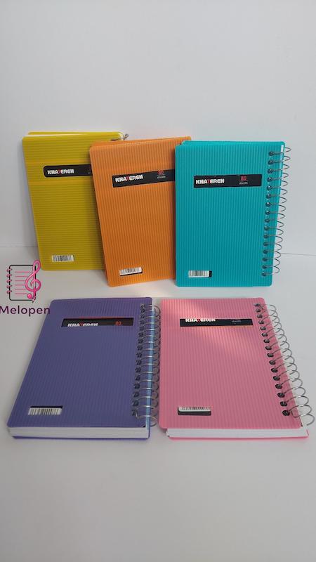 دفترچه یادداشت سایز کوچک خاطره 80برگ