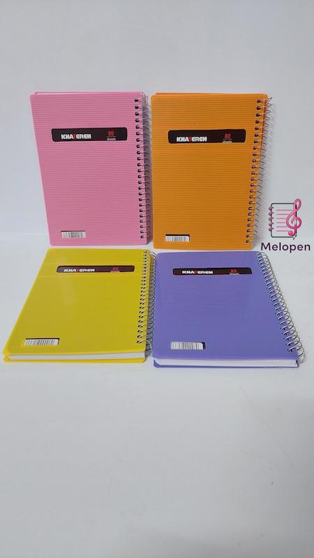 دفترچه یادداشت سایز بزرگ خاطره 80برگ